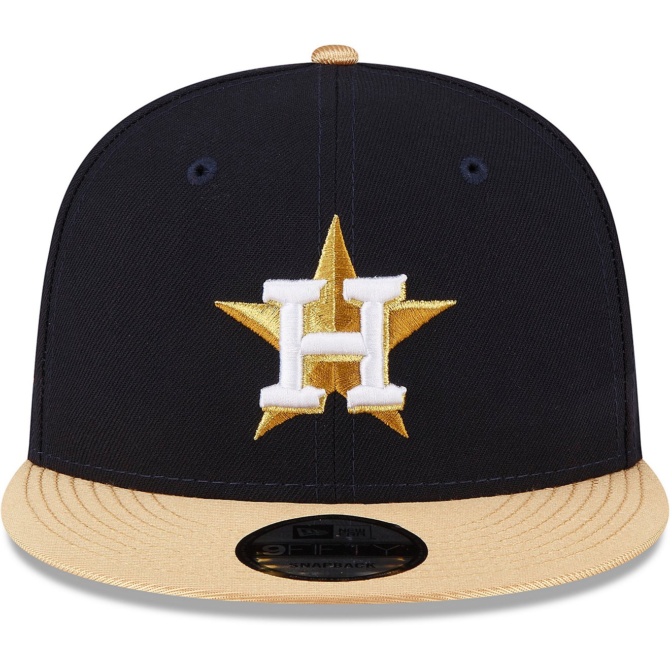 New Era Adults' Houston Astros 9FIFTY WS Champs Gold Collection Cap                                                              - view number 2