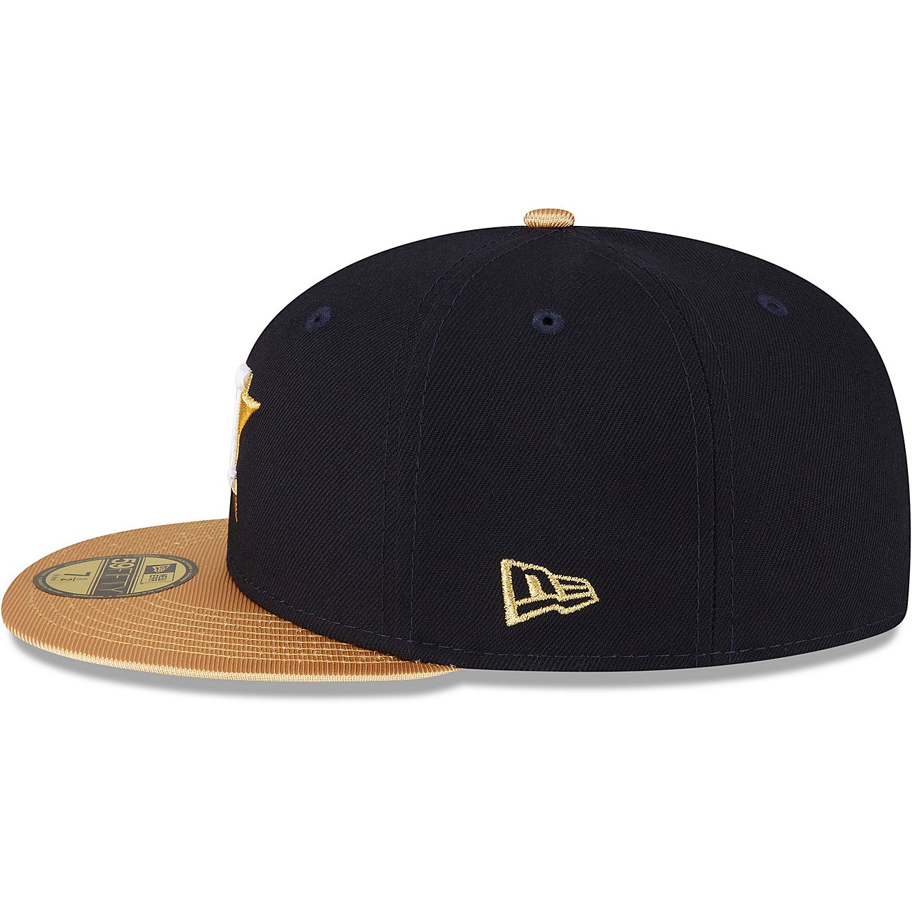 New Era Adults' Houston Astros 59FIFTY WS Champs Gold Collection Cap                                                             - view number 6