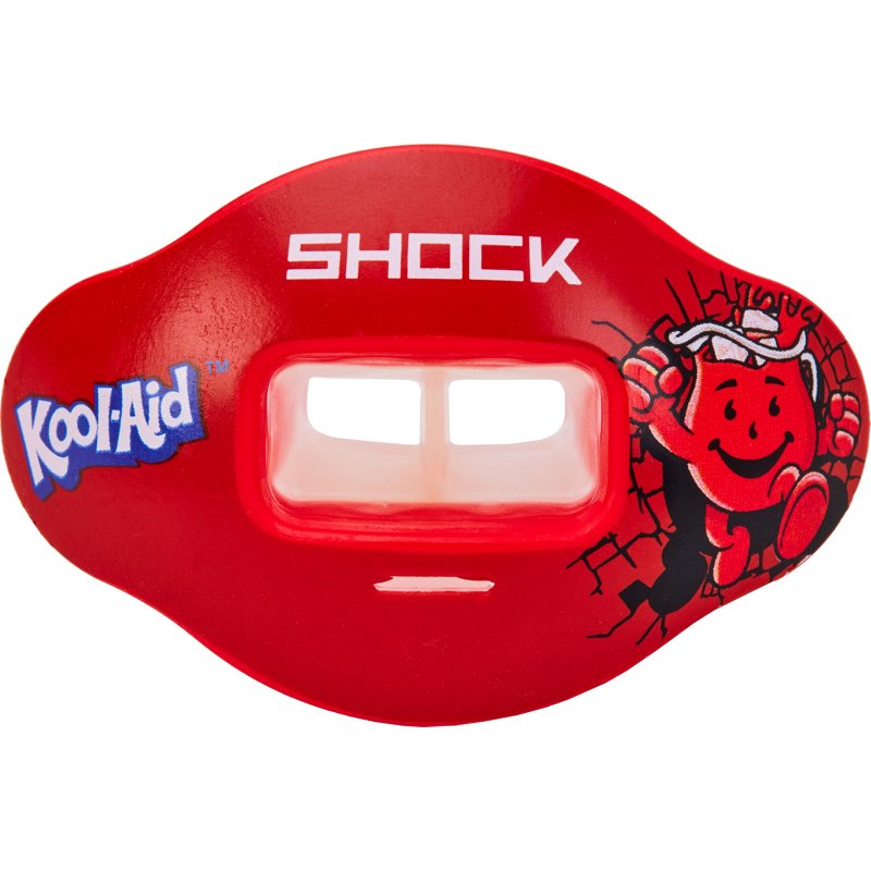 Shock Doctor Adults' Max AirFlow Lip Guard Cherry - Football Equipment at Academy Sports