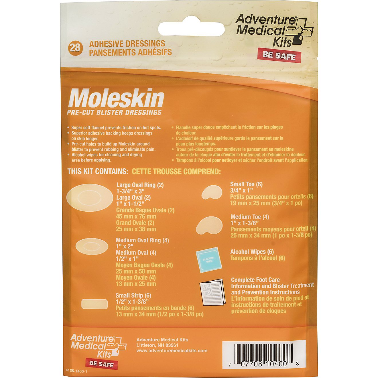 Adventure Medical Kits Moleskin Blister Dressings                                                                                - view number 2