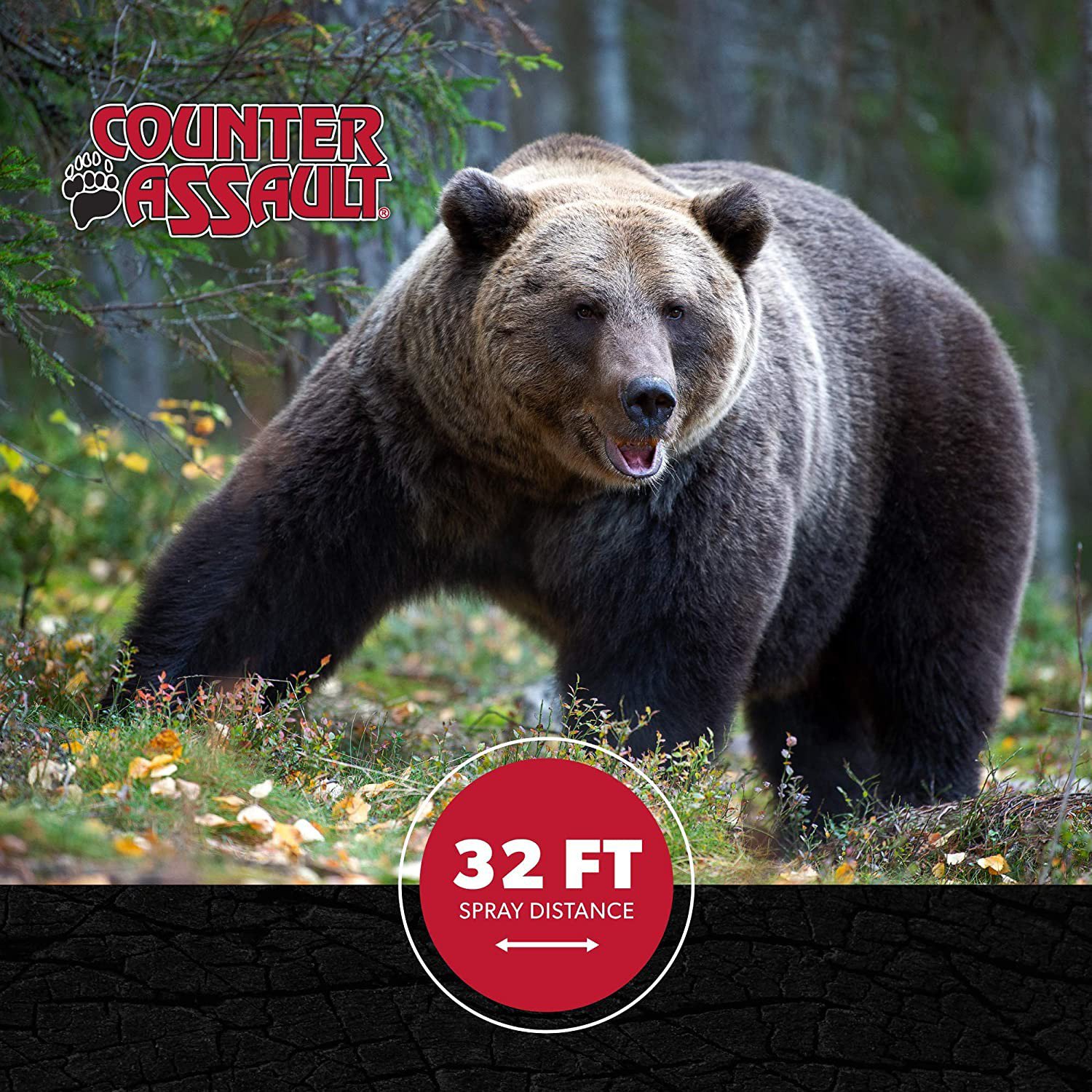 Counter Assault 32 ft 8 oz Bear Pepper Spray                                                                                     - view number 2