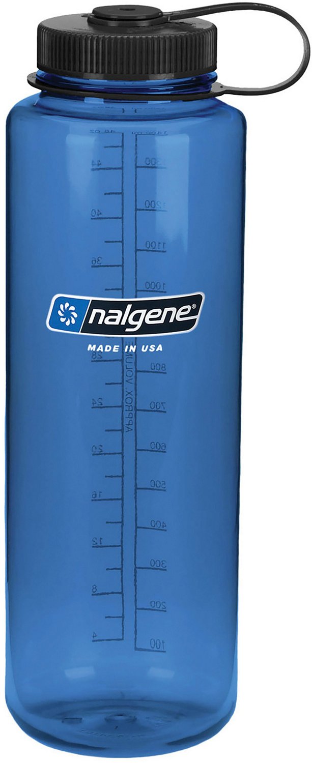 Nalgene Sustain Wide Mouth Water Bottle with L.L.Bean Logo, 32 oz. Blue, Copolyester