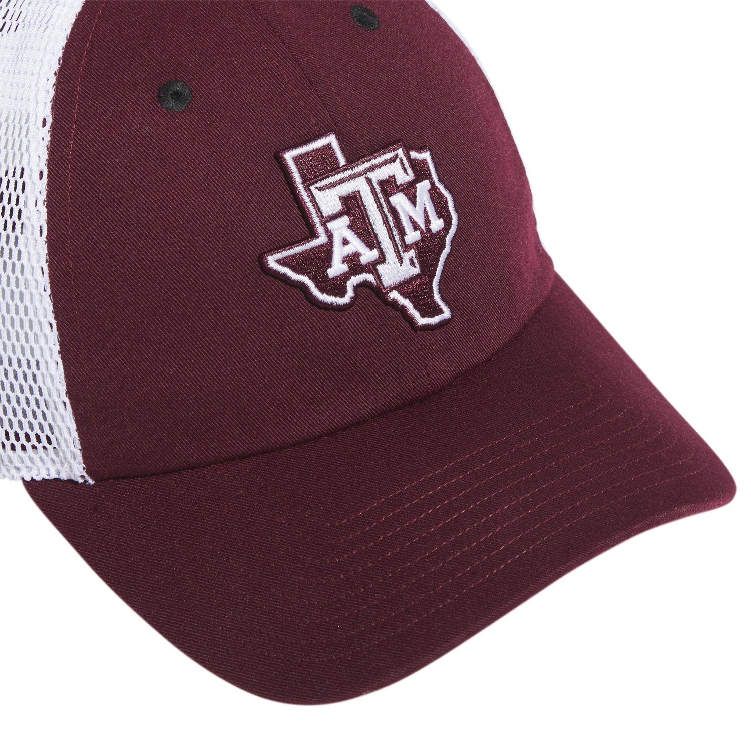 adidas Men's Texas A&M University Slouch Trucker Cap - view number 3