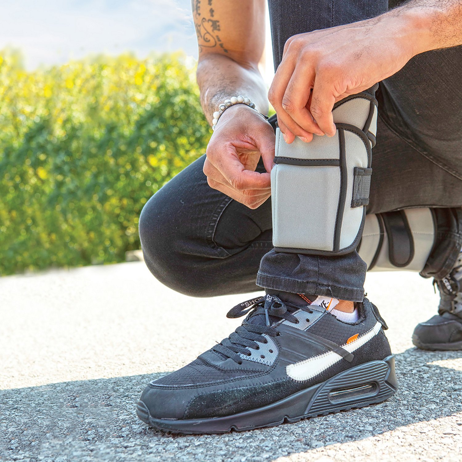 Power WearHouse 2lb Power Weighted Ankle Weights                                                                                 - view number 4