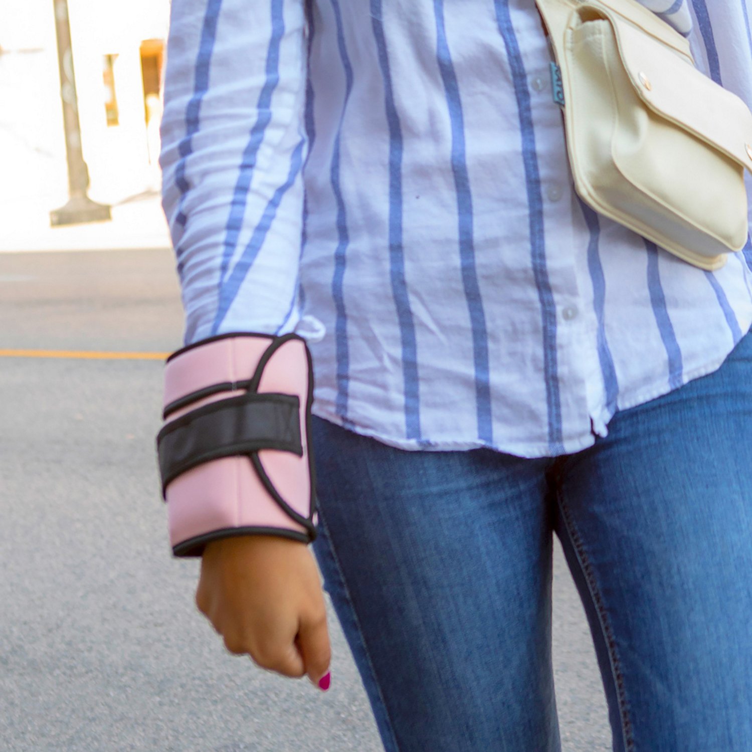 Power WearHouse 5lb Power Weighted Ankle Weights                                                                                 - view number 3