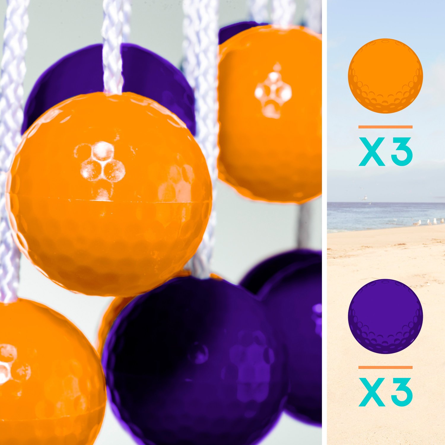 Franklin Replacement Ladderball Bolas 6-Pack - view number 3