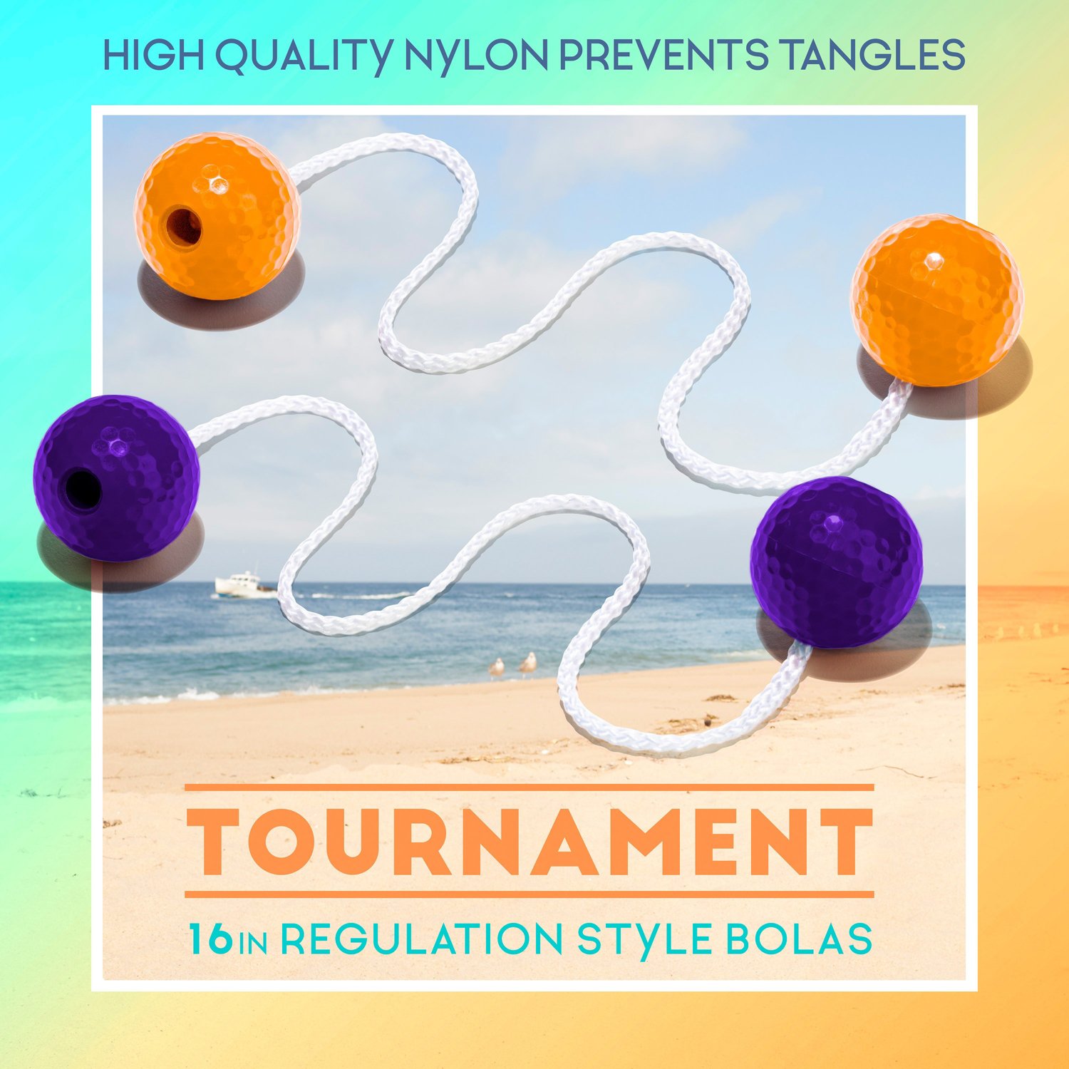 Franklin Replacement Ladderball Bolas 6-Pack - view number 4