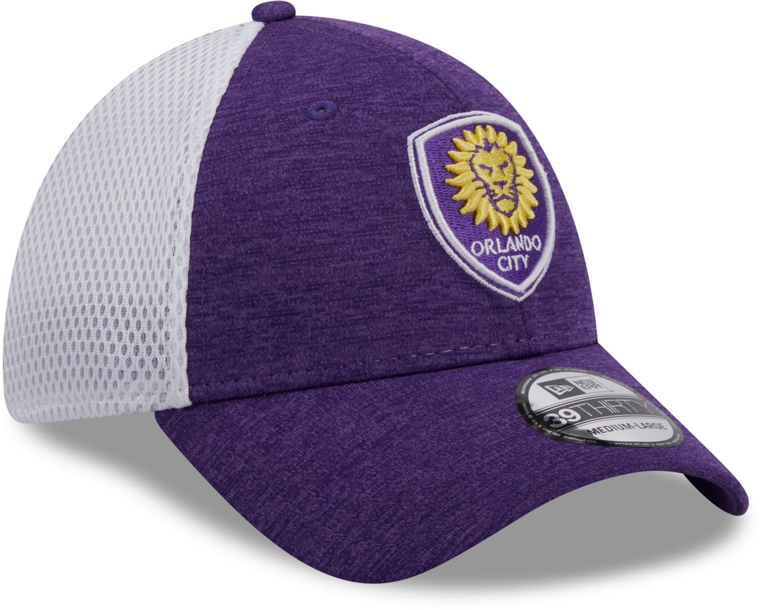 New Era Men's Orlando City SC Shadow Neo 39THIRTY Cap - view number 3