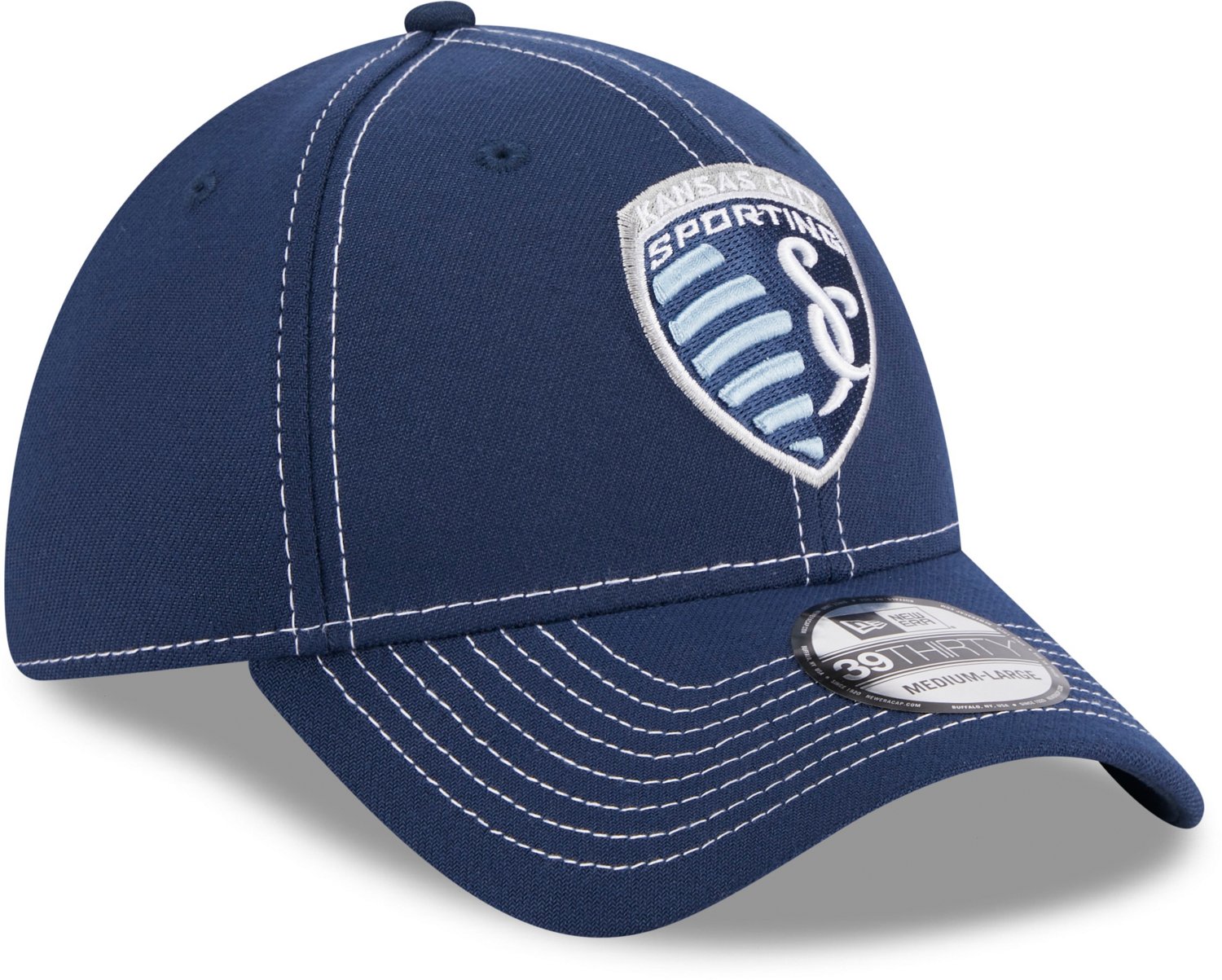 New Era Men's Sporting KC Classic 39THIRTY Cap - view number 3