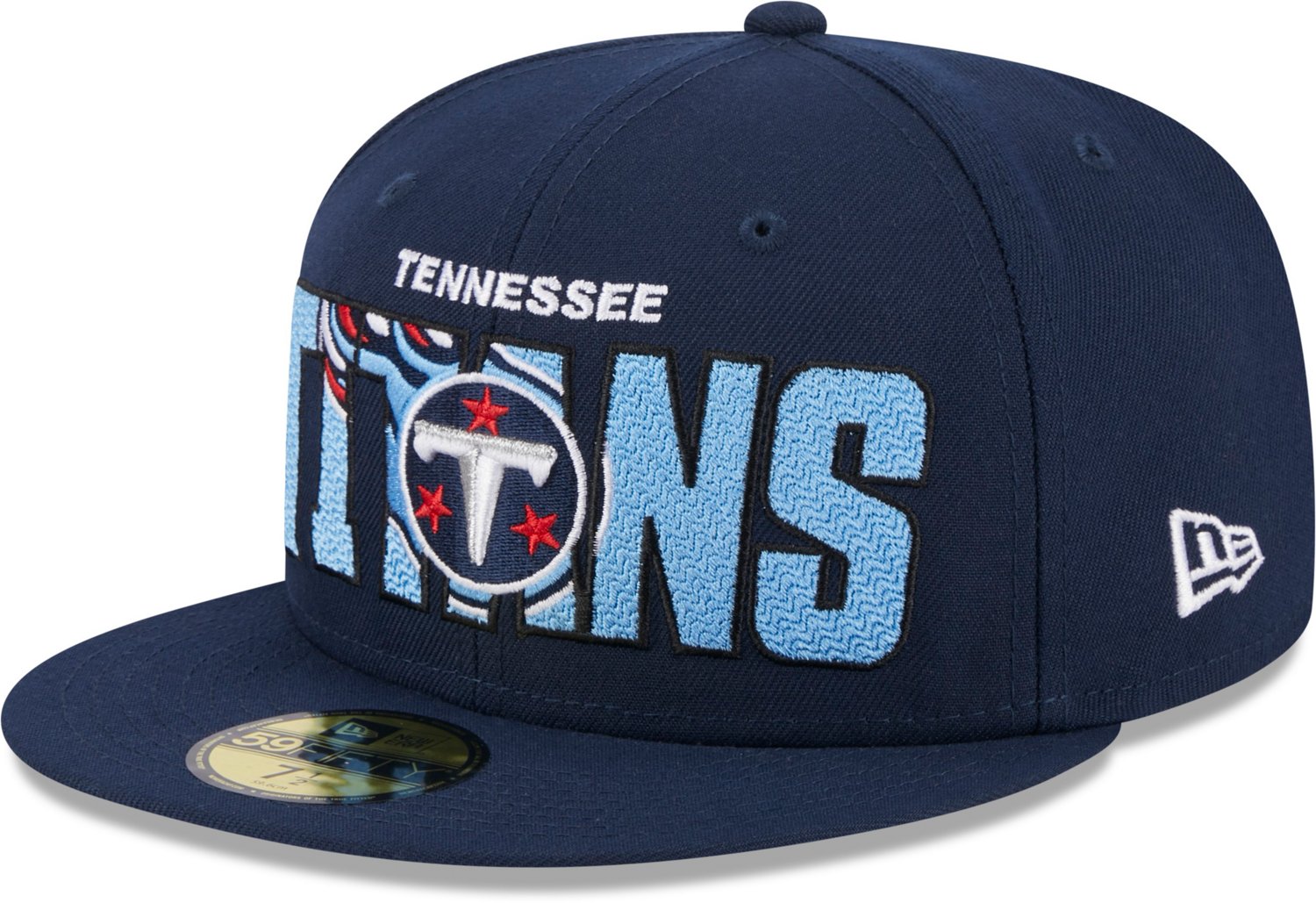 New Era Men's Tennessee Titans 2023 NFL Draft 59FIFTY Cap - view number 1