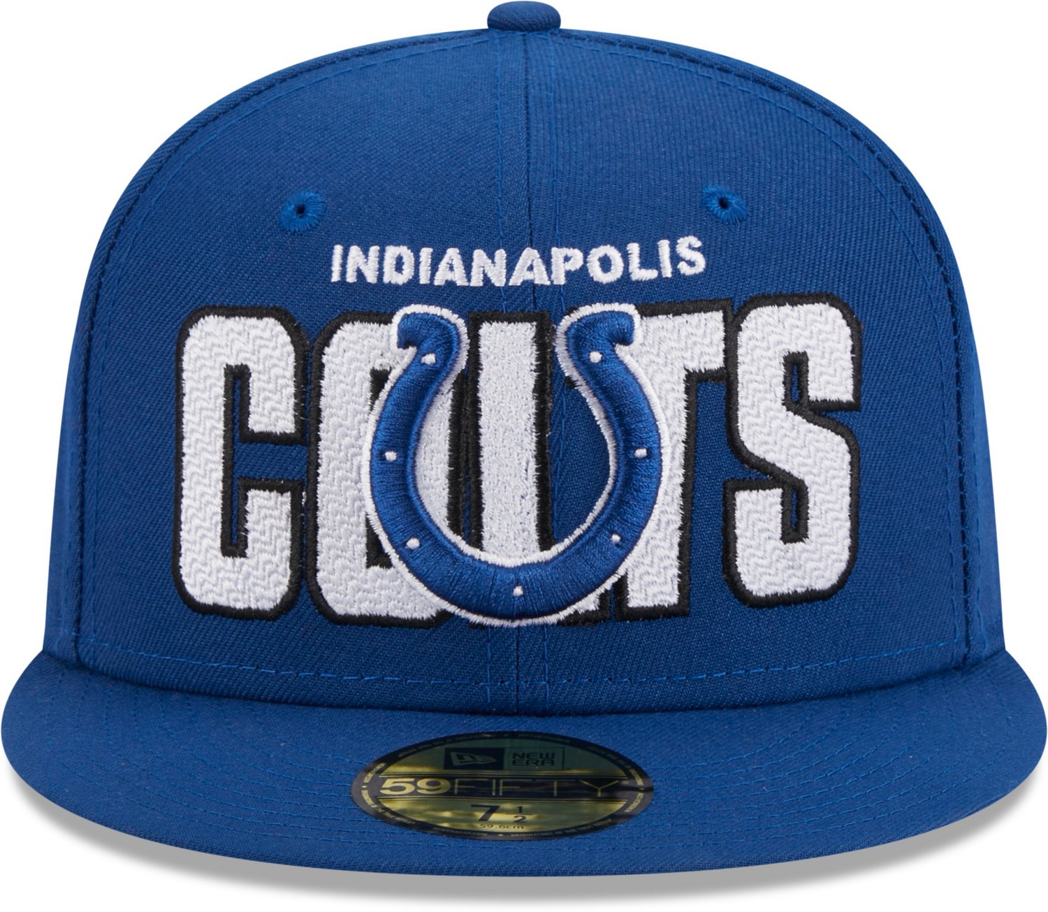 New Era Men's Indianapolis Colts 2023 NFL Draft 59FIFTY Cap - view number 2