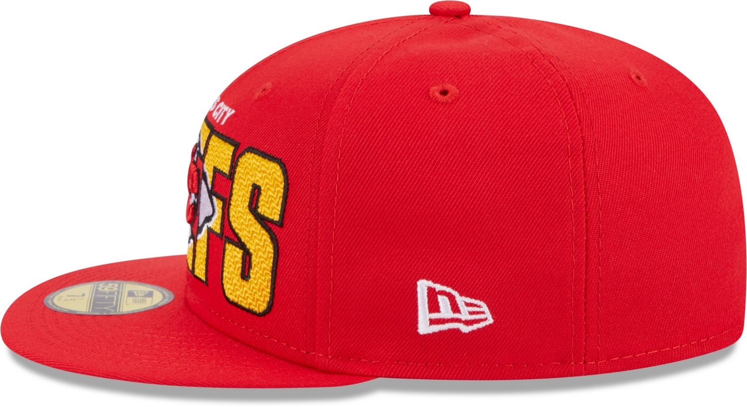 New Era Men's Kansas City Chiefs 2023 NFL Draft 59FIFTY Cap - view number 6