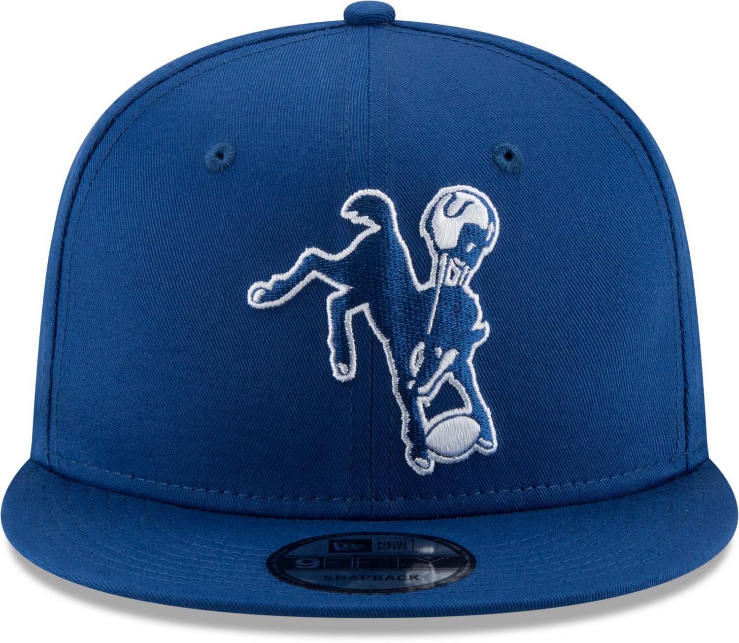 New Era Men's Indianapolis Colts Historic Team Basic Snap 9FIFTY Cap - view number 2