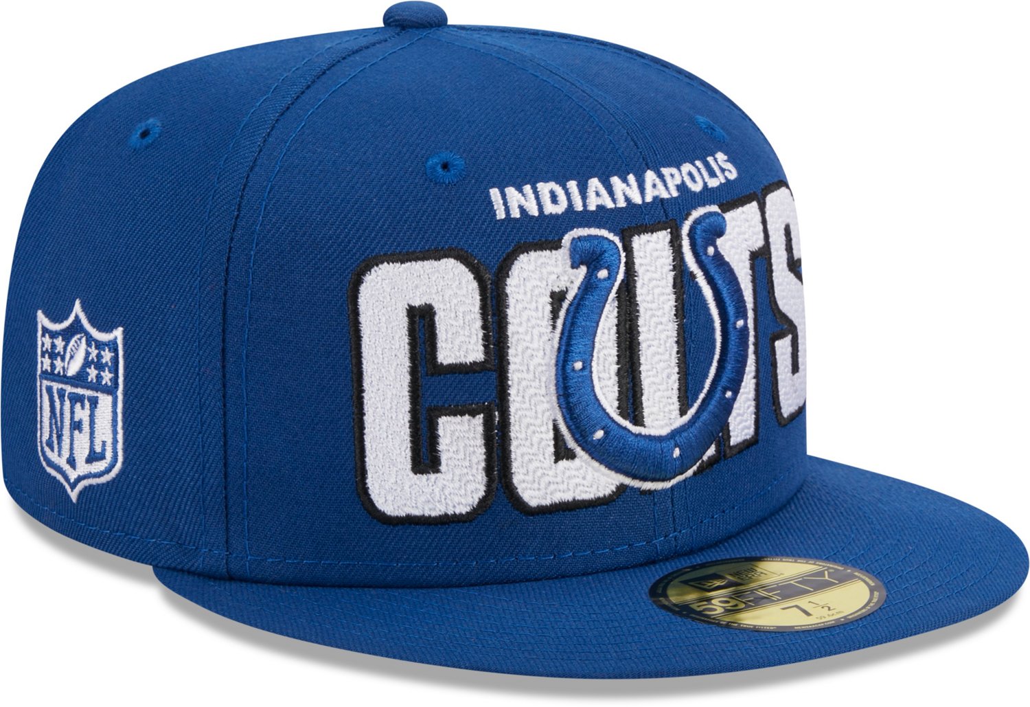 New Era Men's Indianapolis Colts 2023 NFL Draft 59FIFTY Cap - view number 3