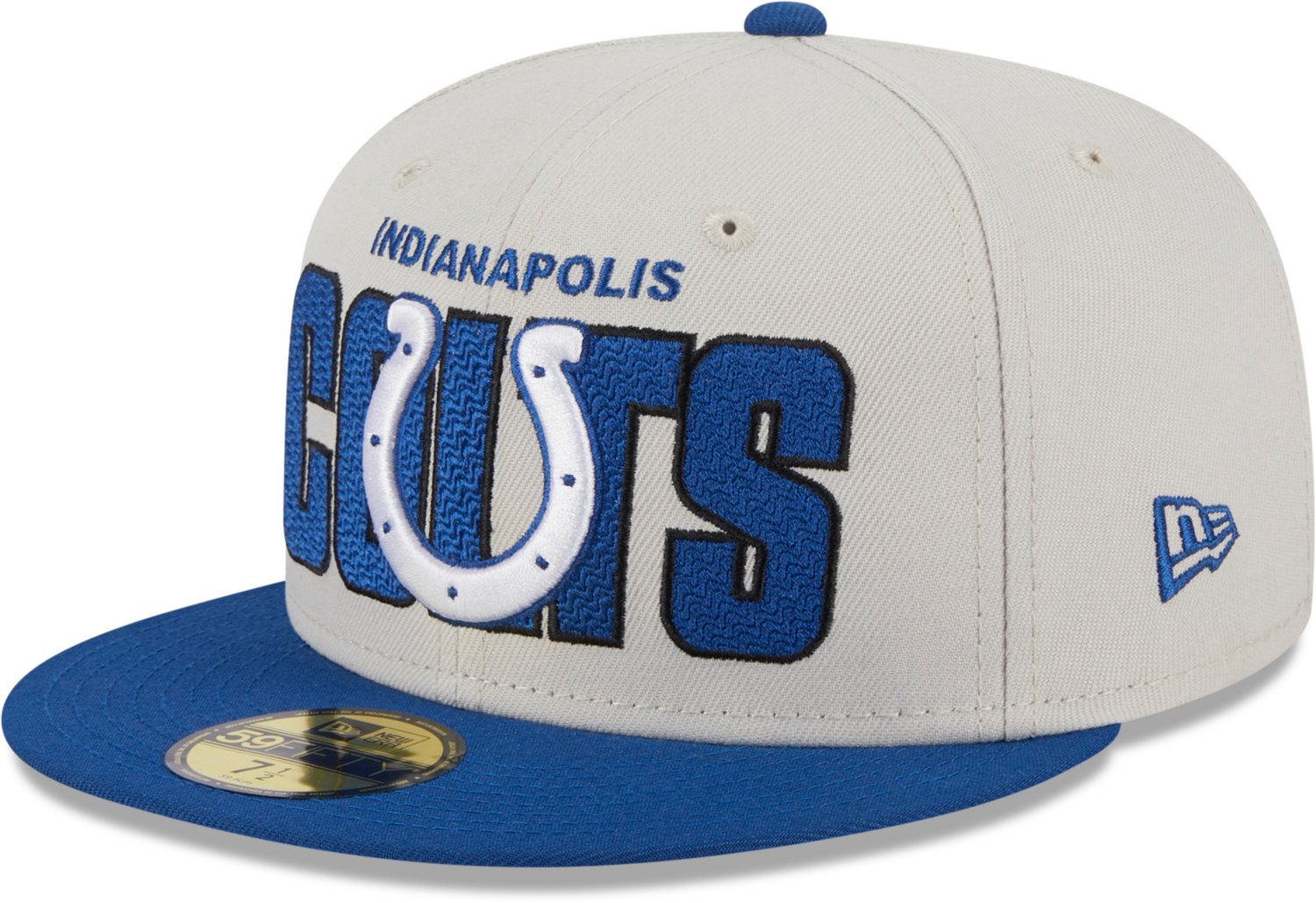 New Era Men's Indianapolis Colts 2023 NFL Draft 59FIFTY Cap - view number 1