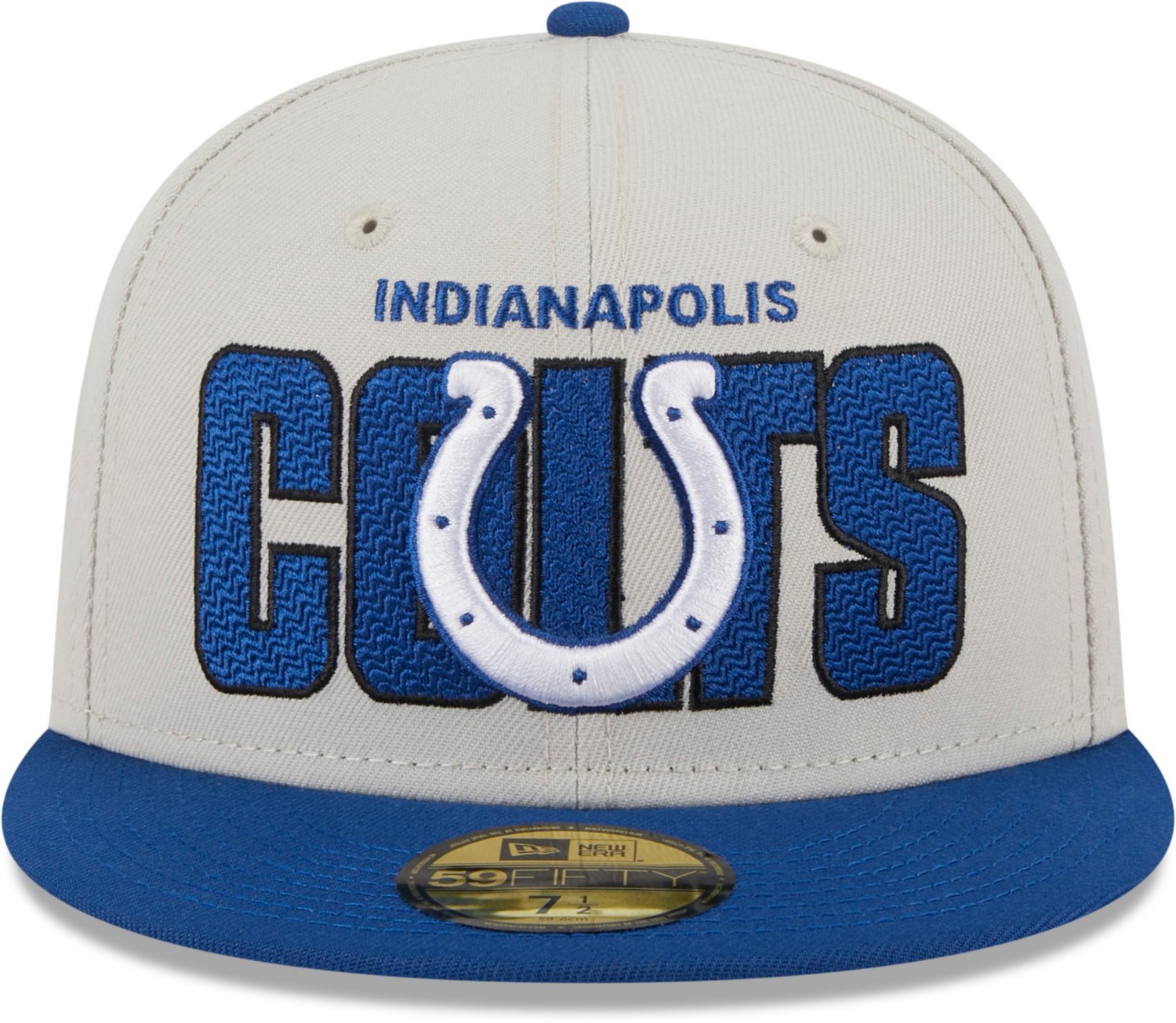 New Era Men's Indianapolis Colts 2023 NFL Draft 59FIFTY Cap - view number 2