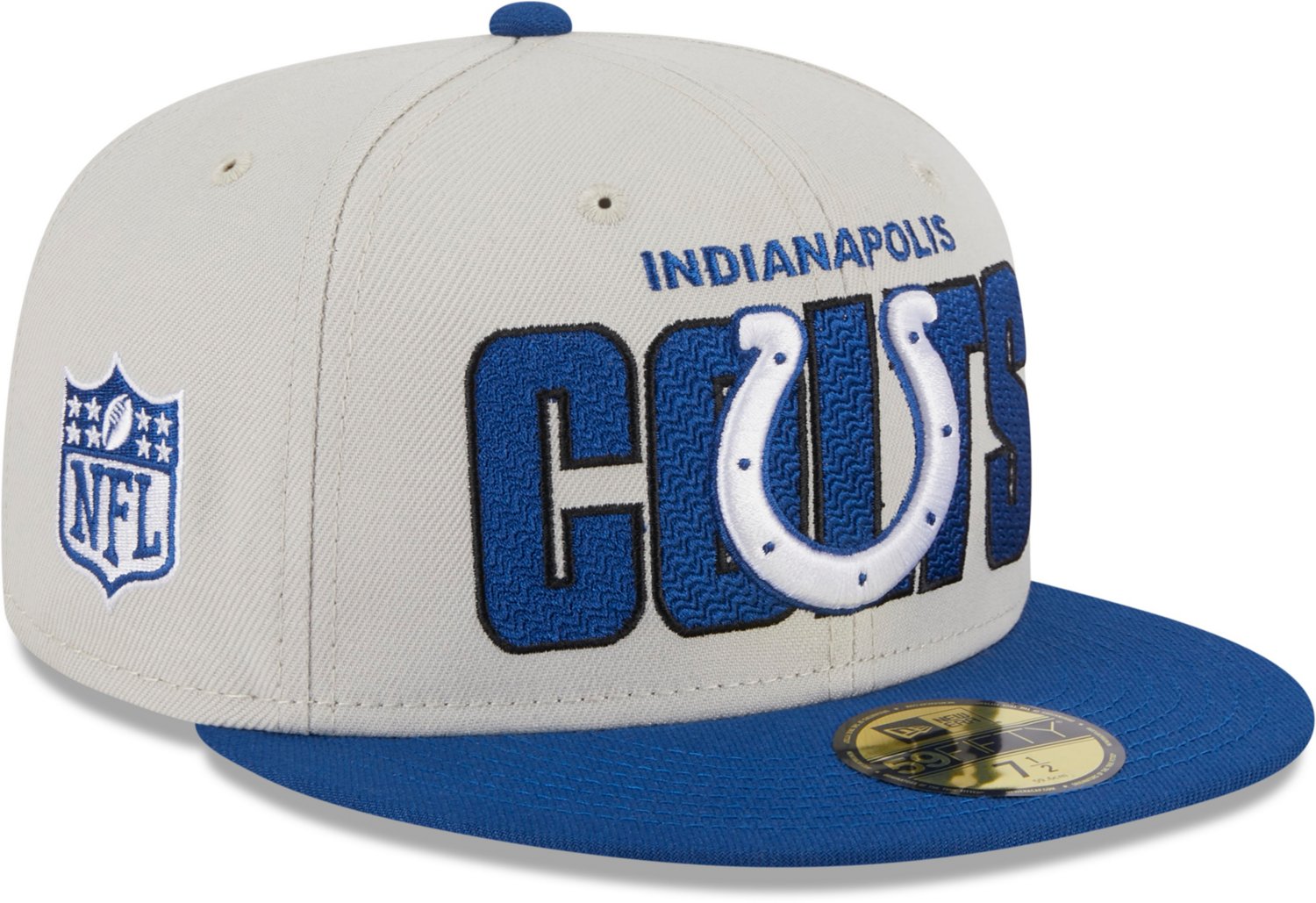 New Era Men's Indianapolis Colts 2023 NFL Draft 59FIFTY Cap - view number 3