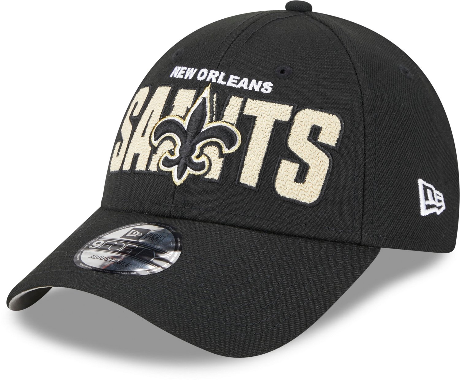 New Era Men's New Orleans Saints 2023 NFL Draft 9FORTY Cap