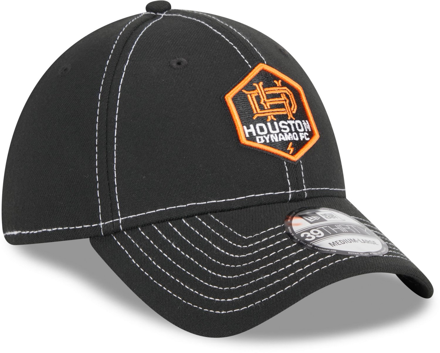 New Era Men's Houston Dynamo Classic 39THIRTY Cap - view number 3