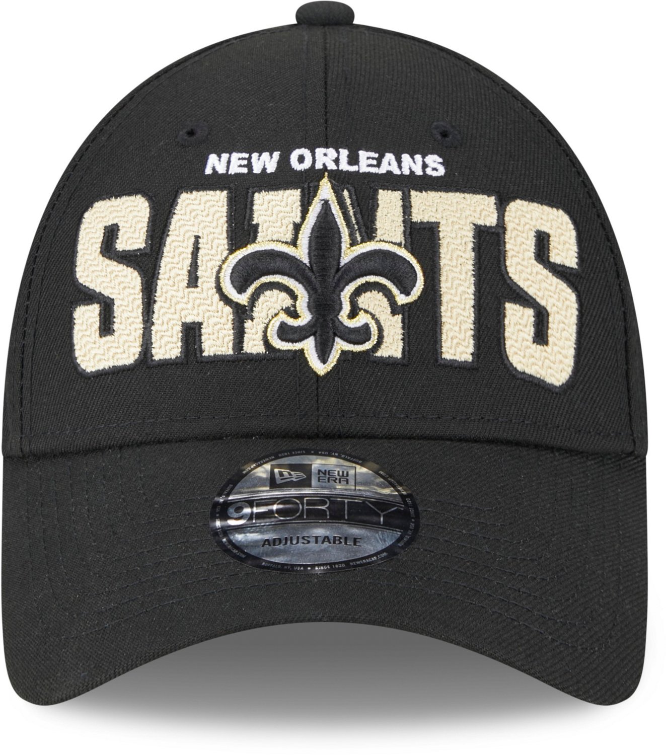 New Era Men's New Orleans Saints 2023 NFL Draft 9FORTY Cap                                                                       - view number 2