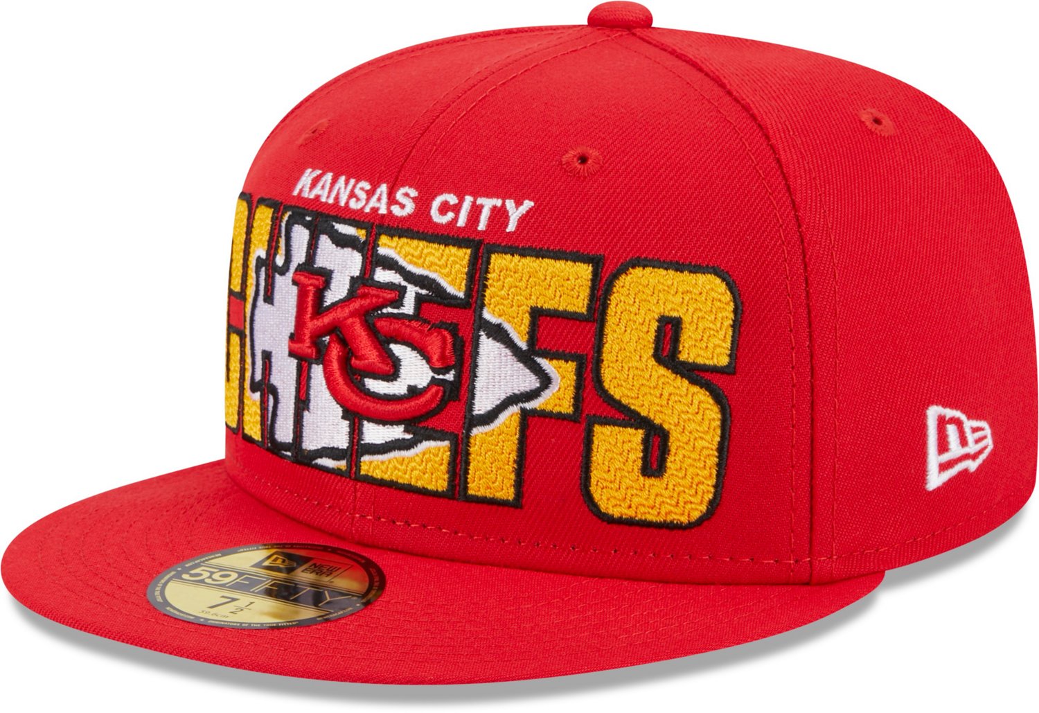 New Era Men's Kansas City Chiefs 2023 NFL Draft 59FIFTY Cap