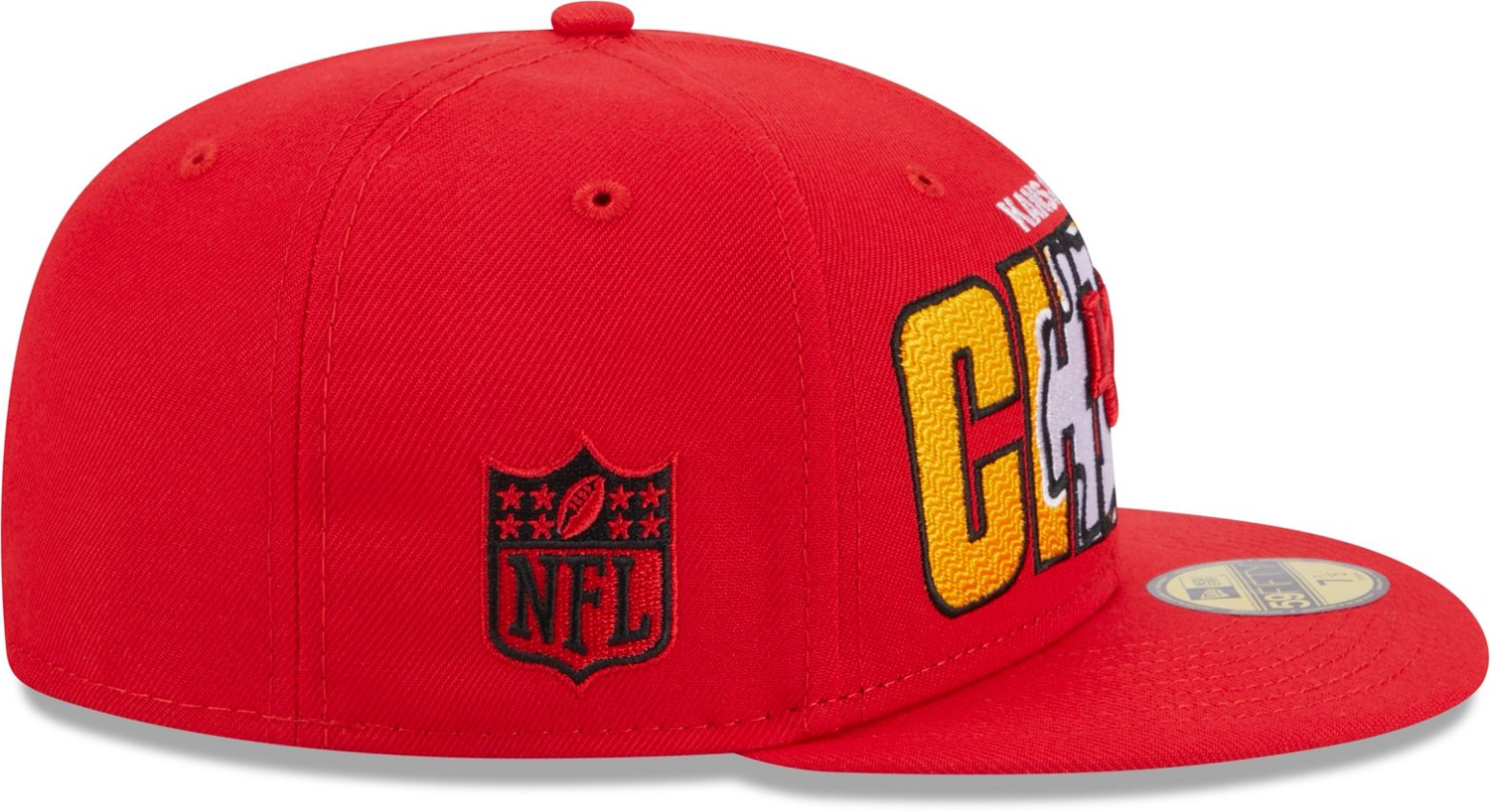 New Era Men's Kansas City Chiefs 2023 NFL Draft 59FIFTY Cap - view number 4