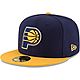 New Era Men's Indiana Pacers Basic Fitted 2-Tone 59FIFTY Cap                                                                     - view number 1 selected