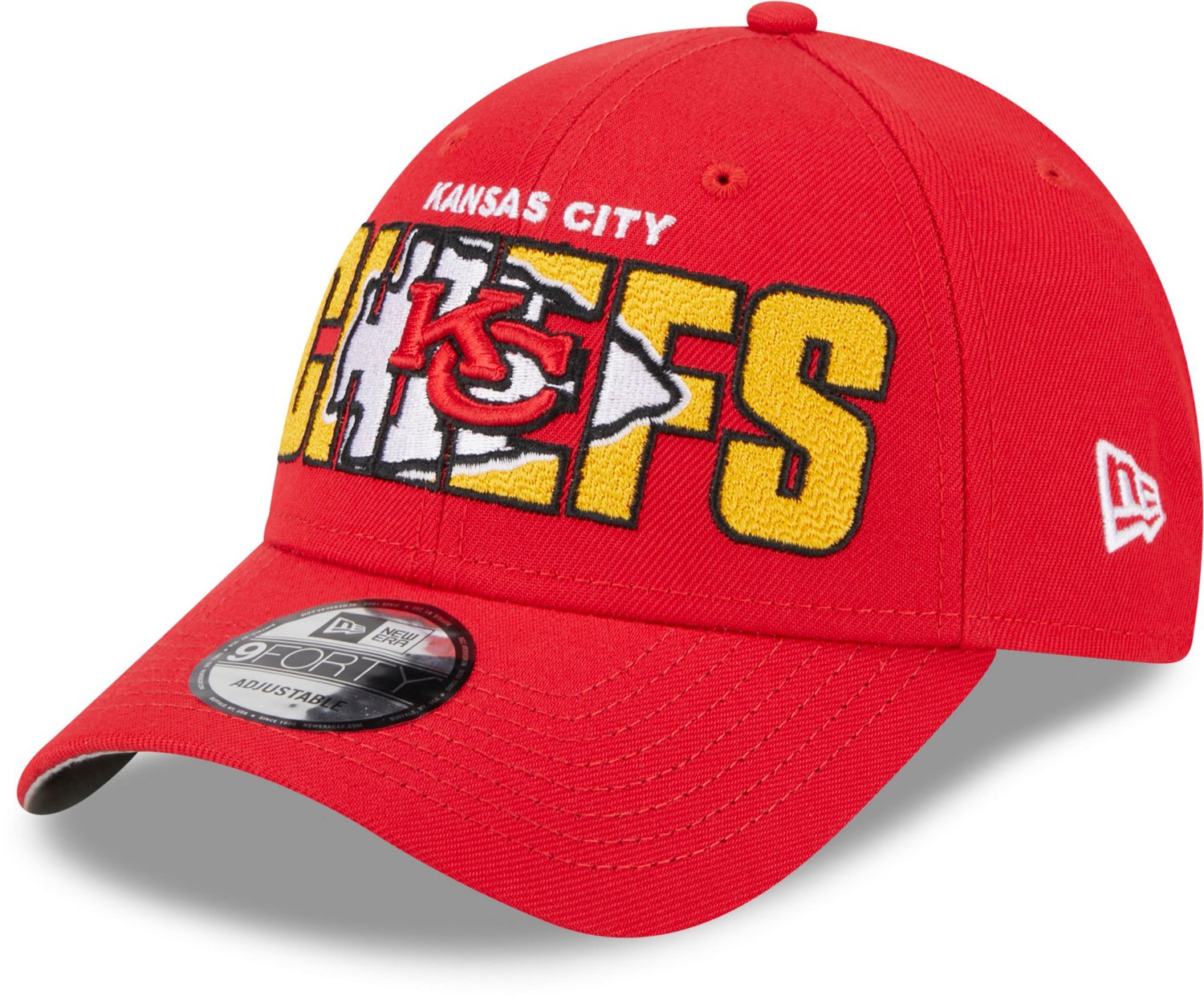 Kansas City Chiefs 2023 NFL DRAFT Red Fitted Hat by New Era