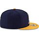 New Era Men's Indiana Pacers Basic Fitted 2-Tone 59FIFTY Cap                                                                     - view number 4