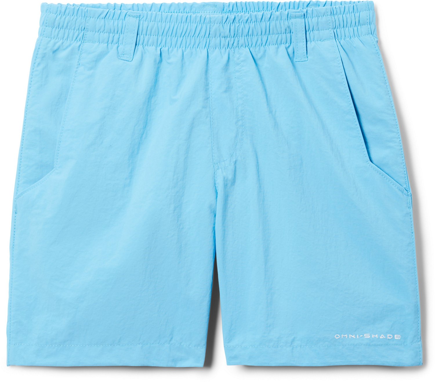 Columbia Sportswear Boys PFG Backcast Shorts 5 in Turq Aqua 01