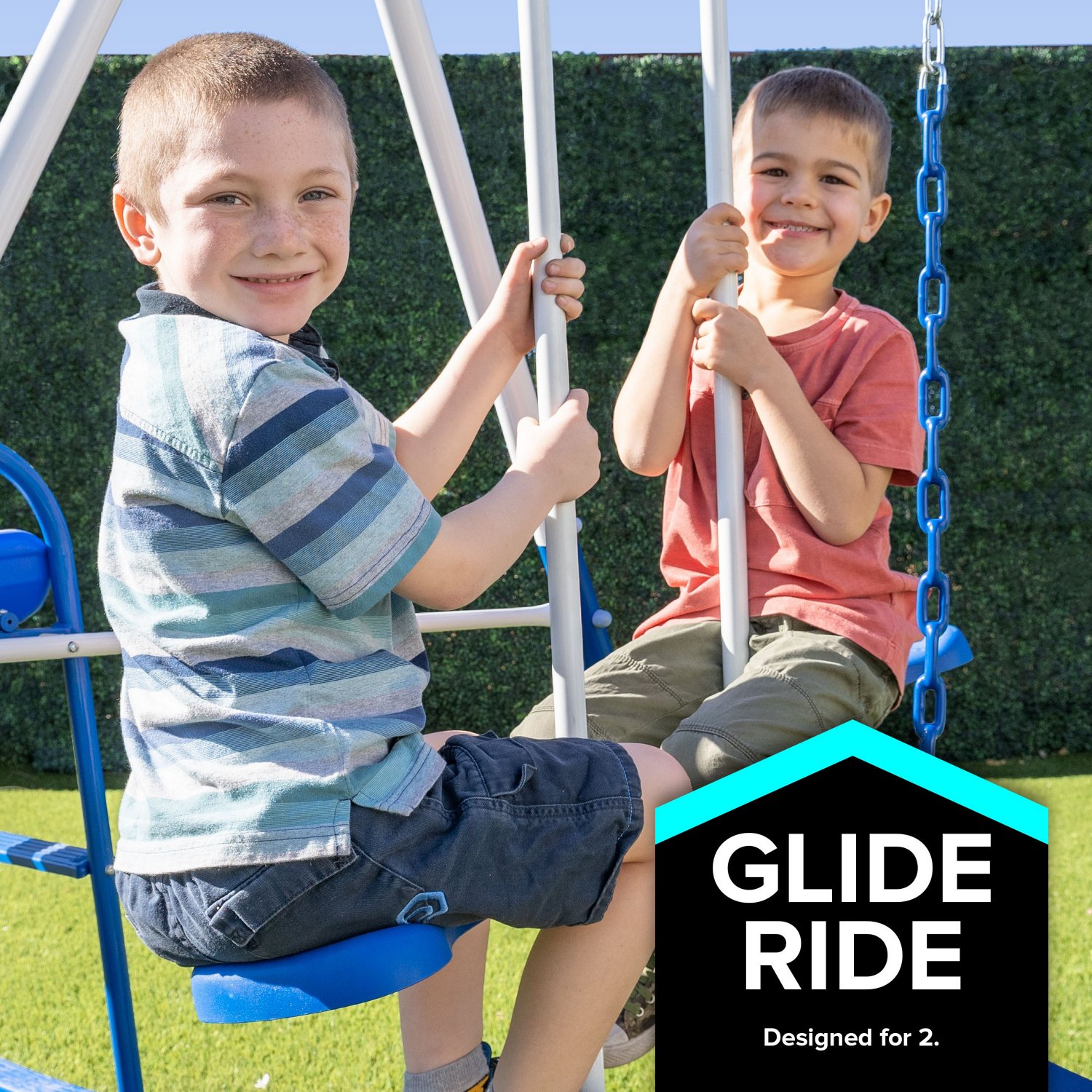 Sportspower Albany Metal Swing Set Academy