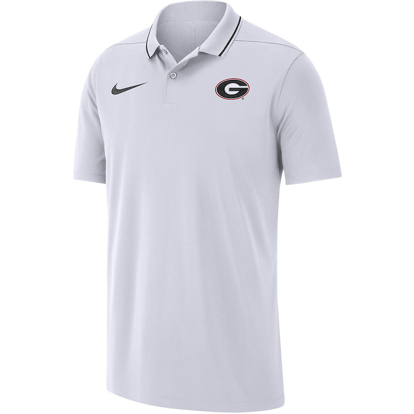 Nike Men's University of Georgia DF Coaches Polo Shirt                                                                           - view number 1
