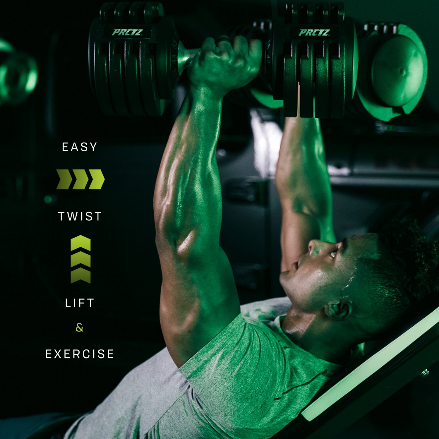 PRCTZ 10 to 50 lb Adjustable Dumbbell                                                                                            - view number 8