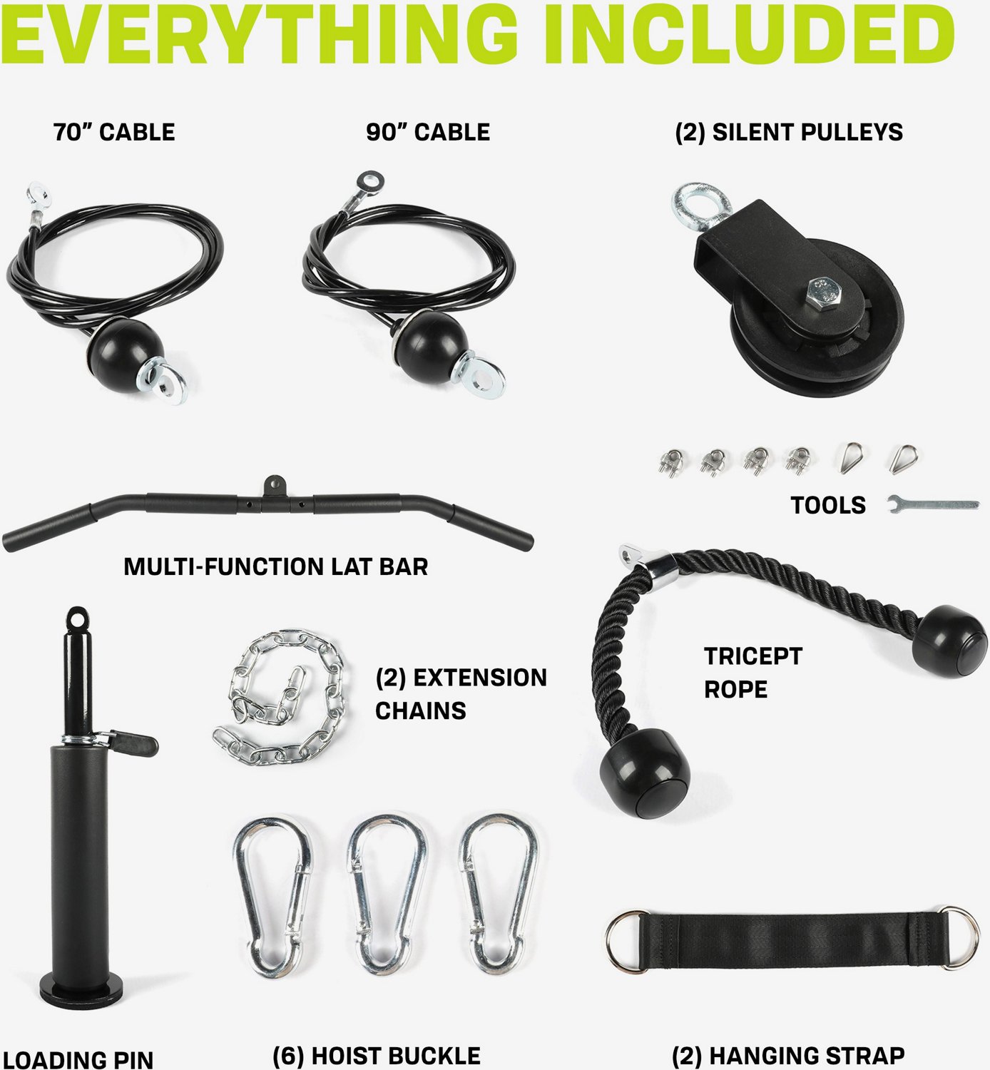 PRCTZ Weight Pulley Cable Home Gym System - view number 2