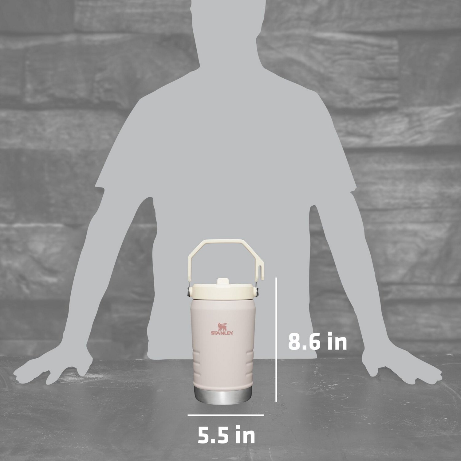 Stanley The IceFlow 40 oz Classic Flip Straw Water Jug - view number 5