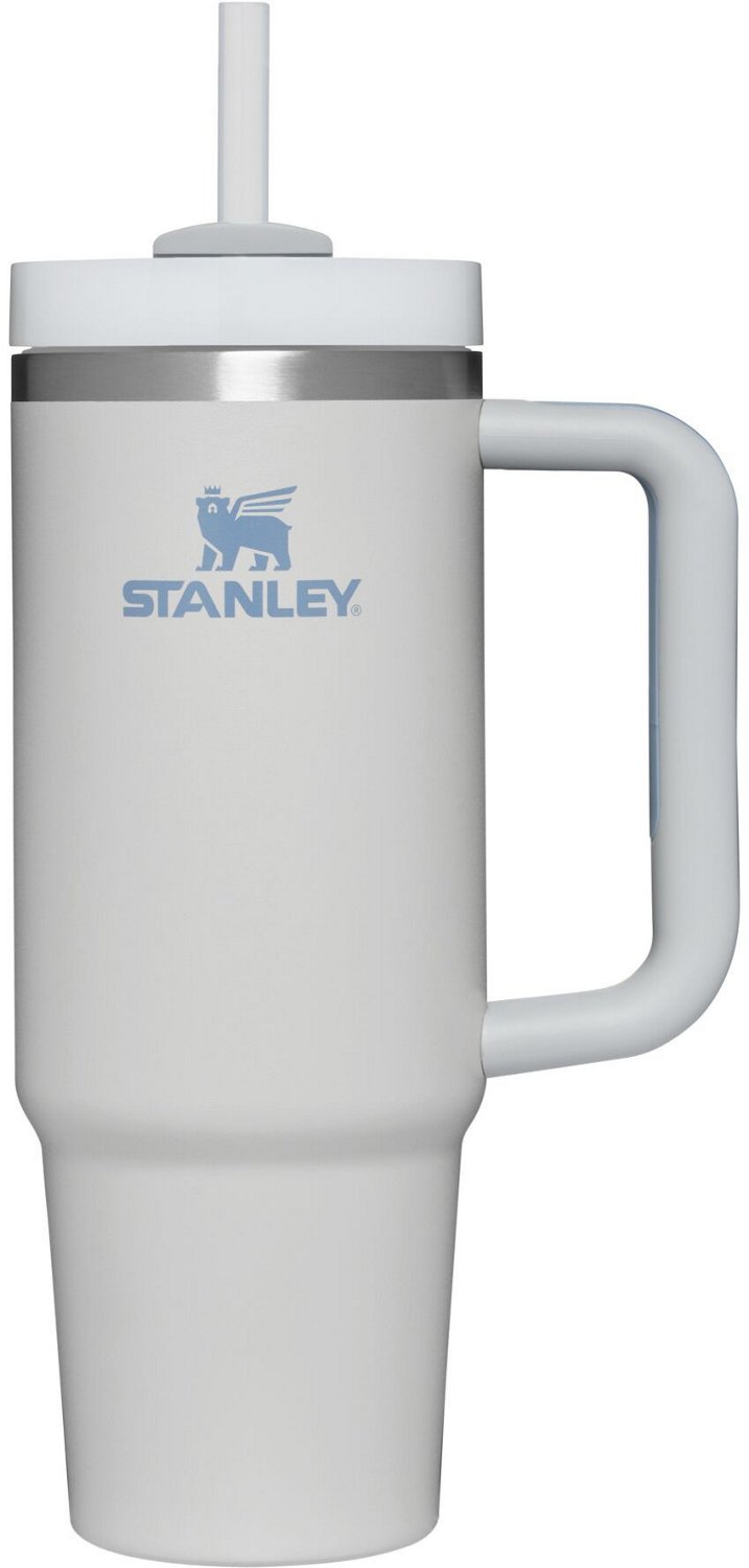 ☘☘☘NEW Stanley Flowstate H2.O Quencher Cream 30 OZ Tumbler with Handle☘☘☘