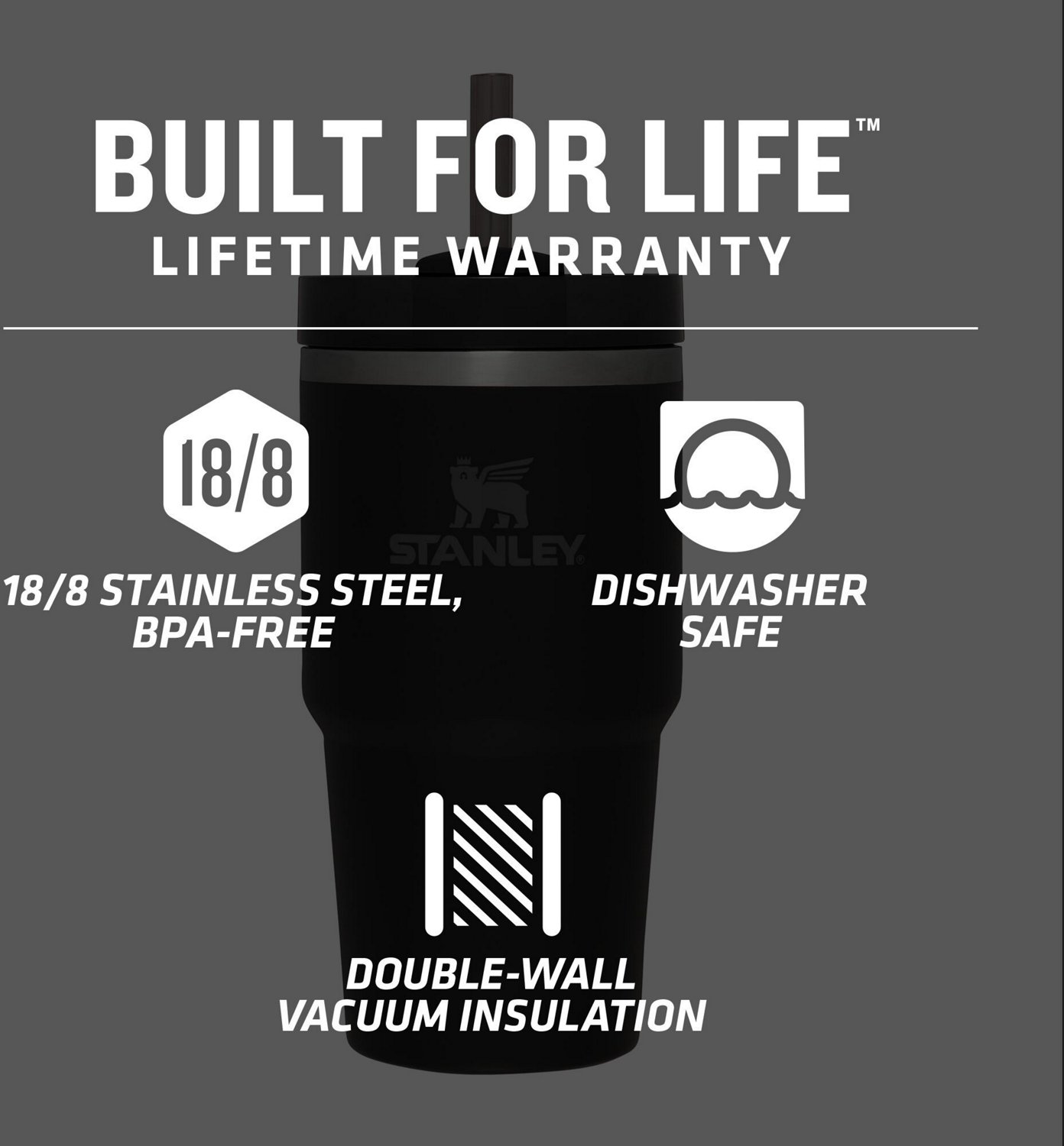 Stanley 20oz Adventure Quencher H2.0 FlowState Tumbler                                                                           - view number 4