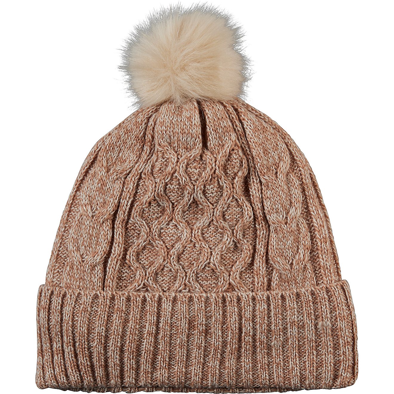 Magellan Outdoors Women's Cable Knit Beanie Hat                                                                                  - view number 1