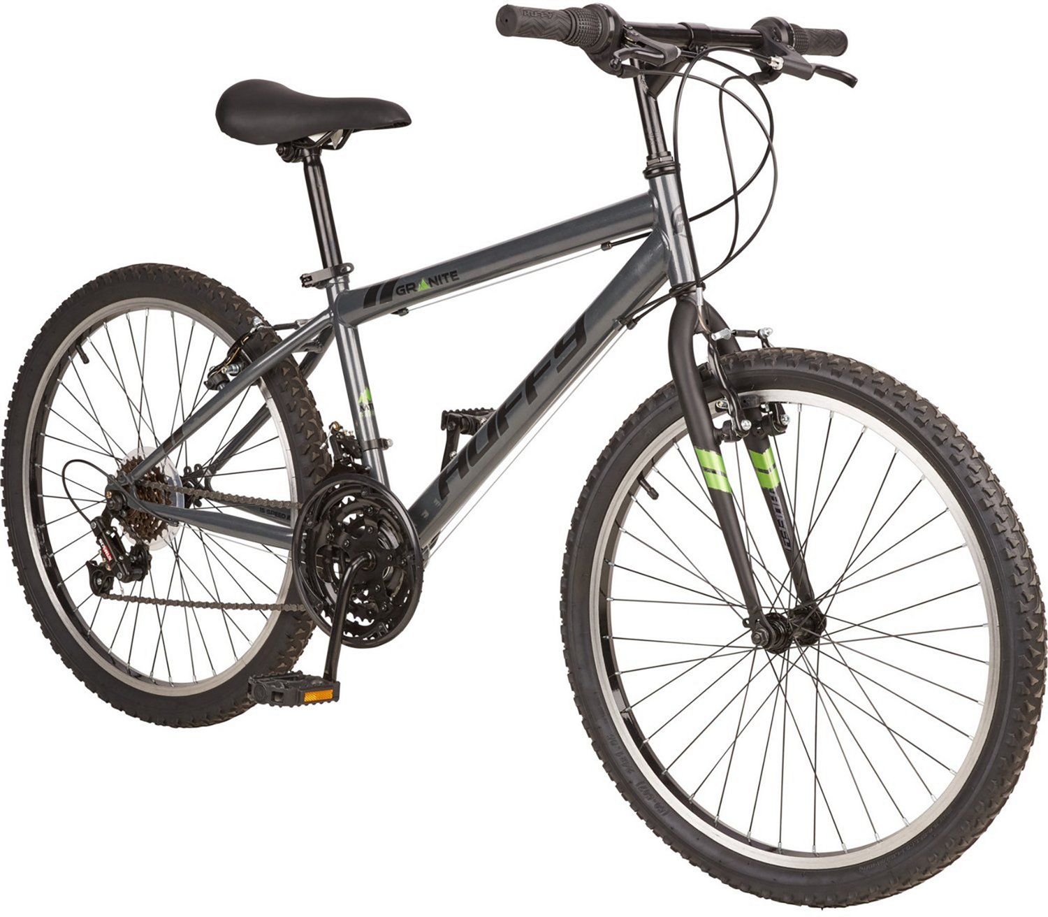 Huffy Kids 24 in Granite 15 Speed Mountain Bike Academy