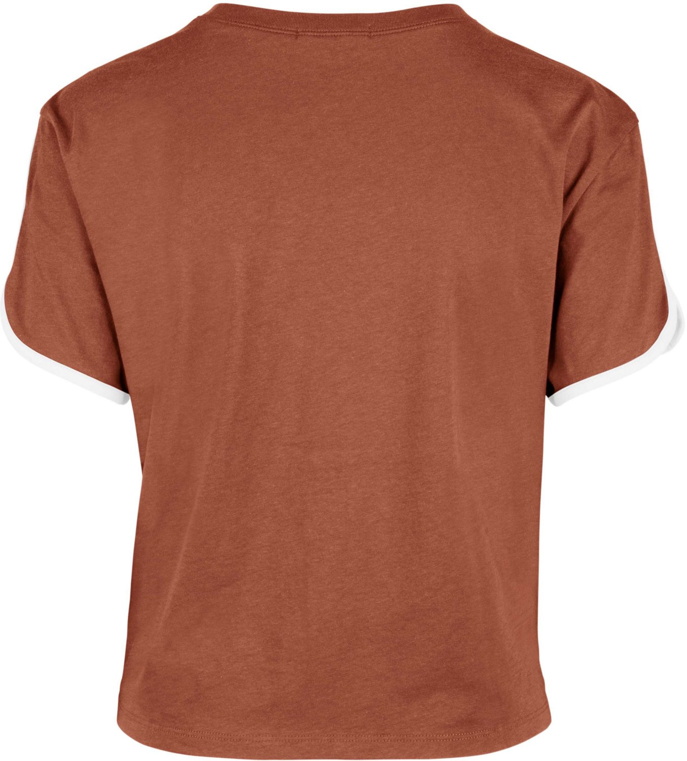 '47 Women's University of Texas Dolphin Hem Frankie Cropped T-shirt - view number 2
