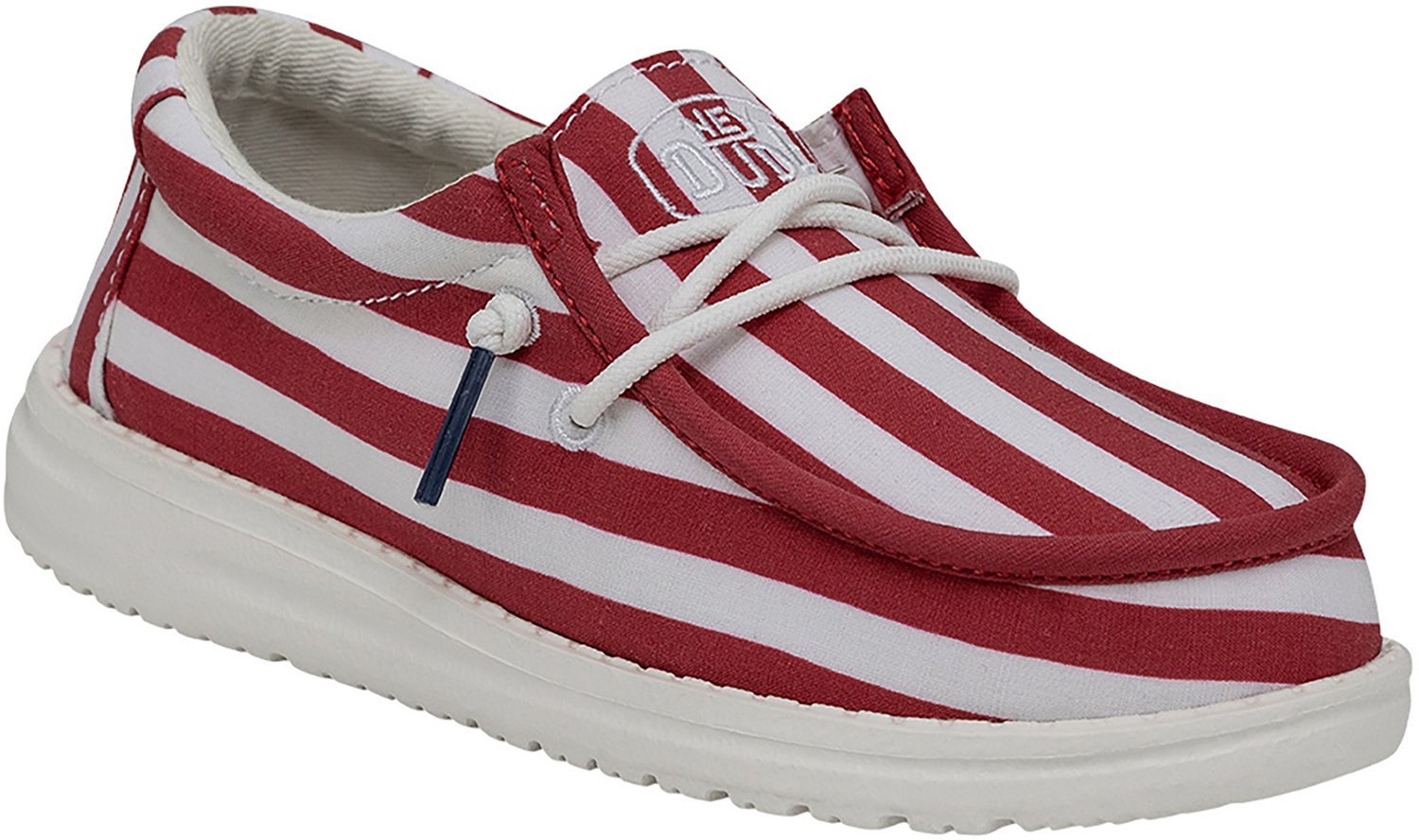 HEYDUDE Kids' Wendy American Flag Slip-On Shoes - view number 6