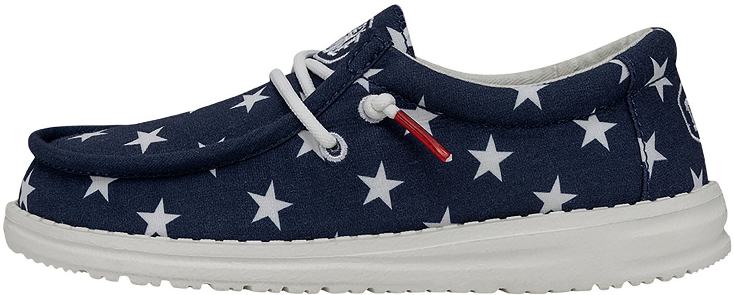 HEYDUDE Kids' Wendy American Flag Slip-On Shoes - view number 2