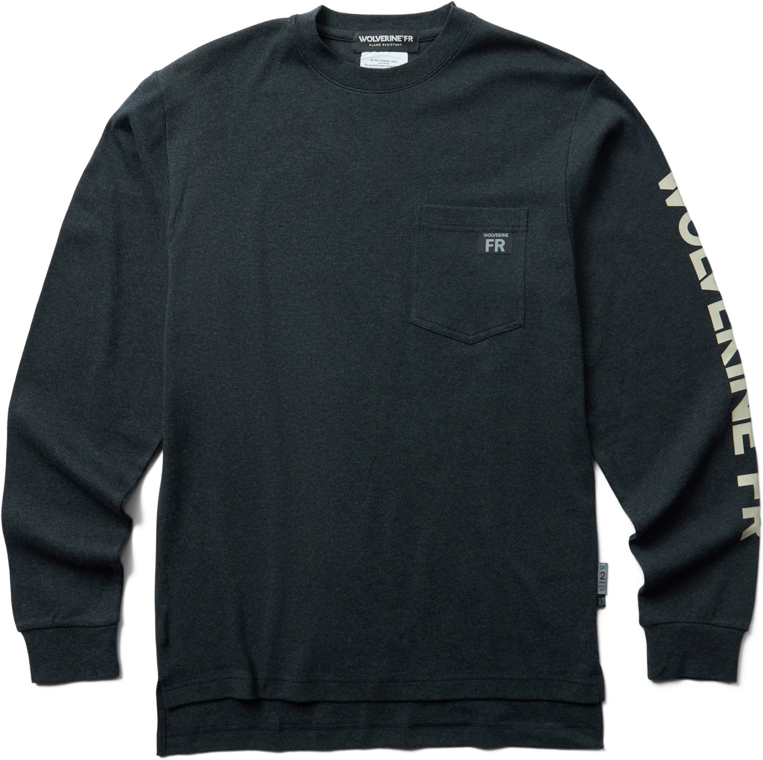 Wolverine Men's FireZerO Flame Resistant Long Sleeve T-shirt - view number 2