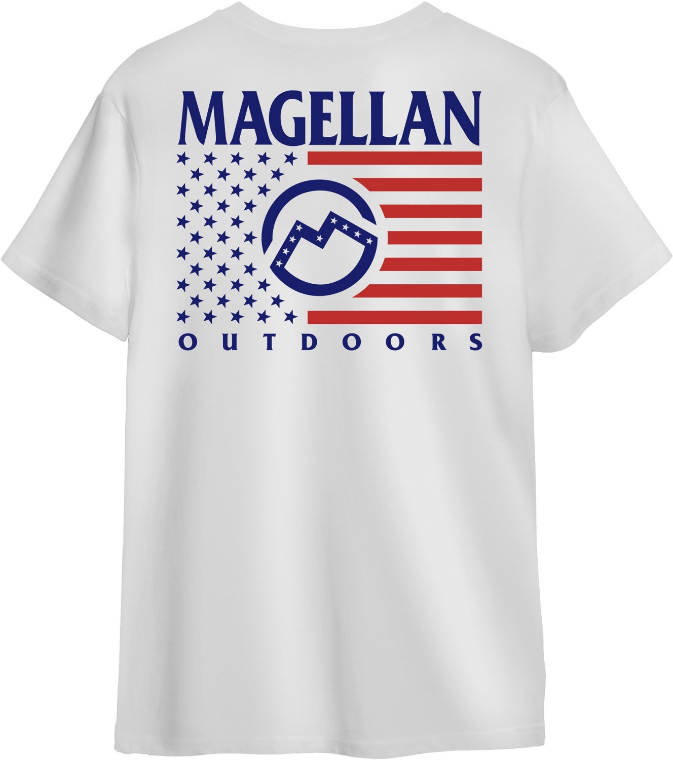 Magellan Outdoors Boys' Clean Flag Americana Tshirt Academy