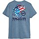 Magellan Outdoors Boys' Jumping Stripe Americana T-shirt                                                                         - view number 1 selected