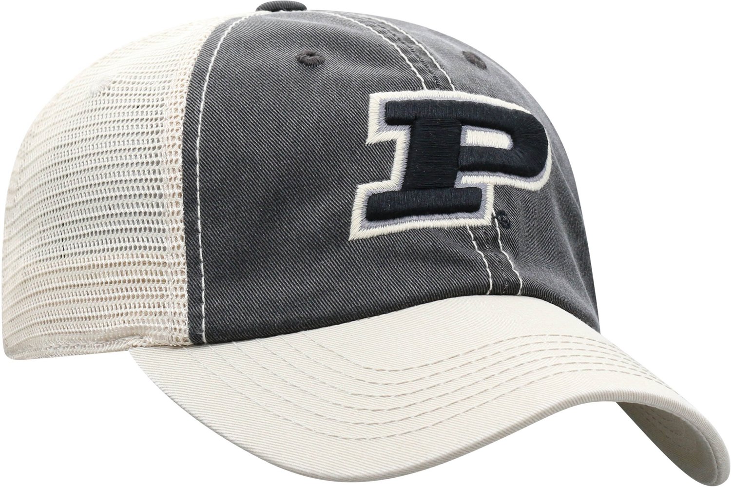 Top of the World Men's Purdue University Off Road Semi Structured Trucker Cap                                                    - view number 3