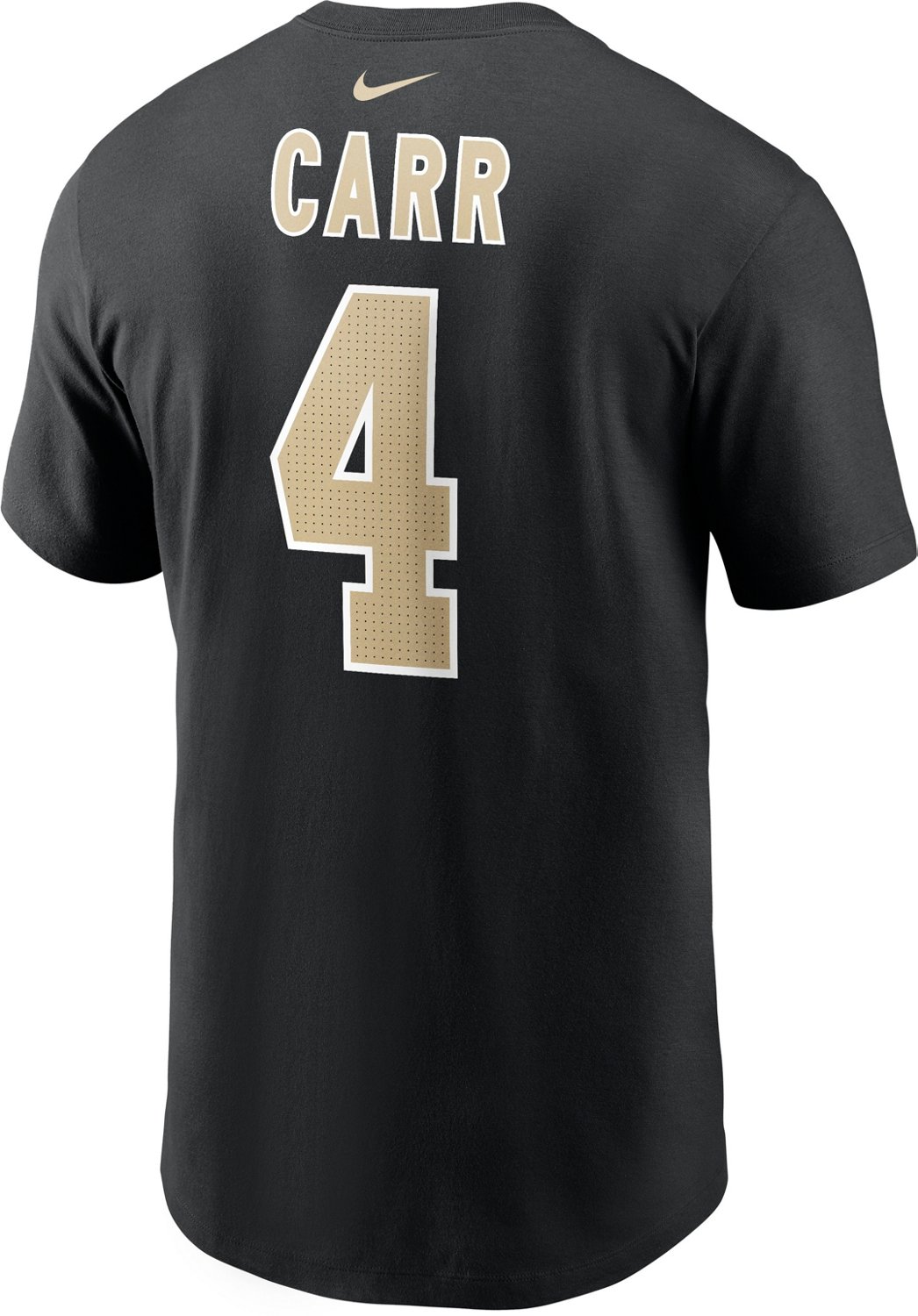 Nike Men's New Orleans Saints Derek Carr 4 N&N T-shirt