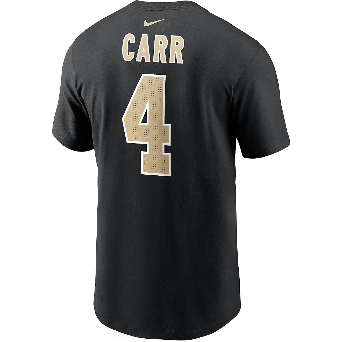 Nike Men's New Orleans Saints Derek Carr 4 N&N T-shirt                                                                           - view number 1