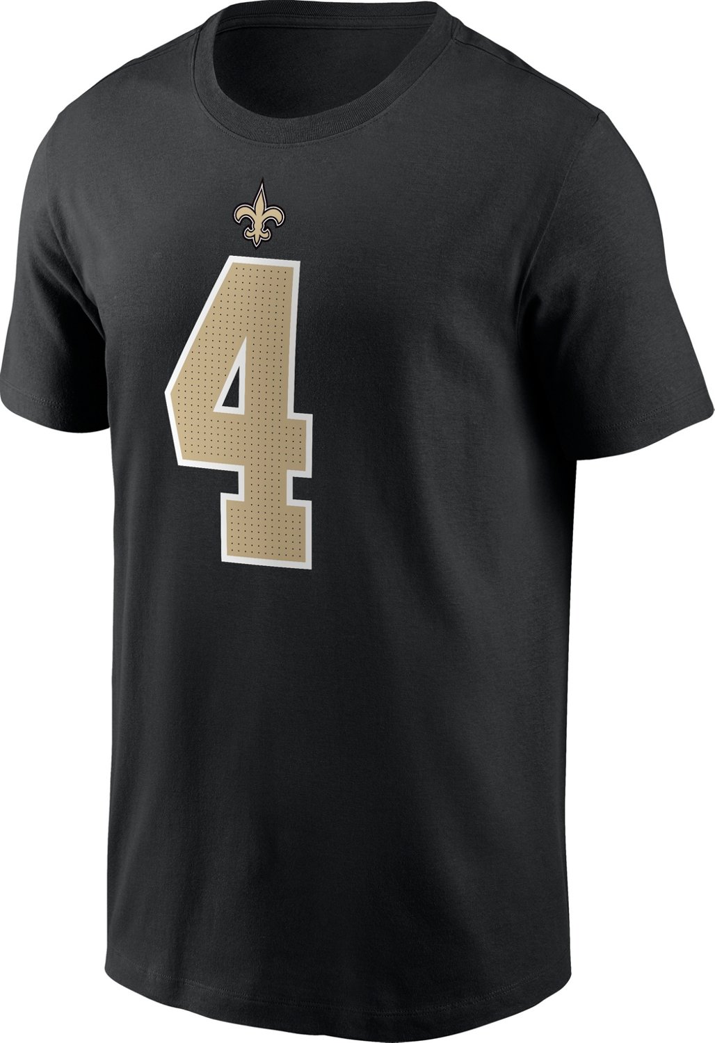 Nike Men's New Orleans Saints Derek Carr 4 N&N T-shirt - view number 2