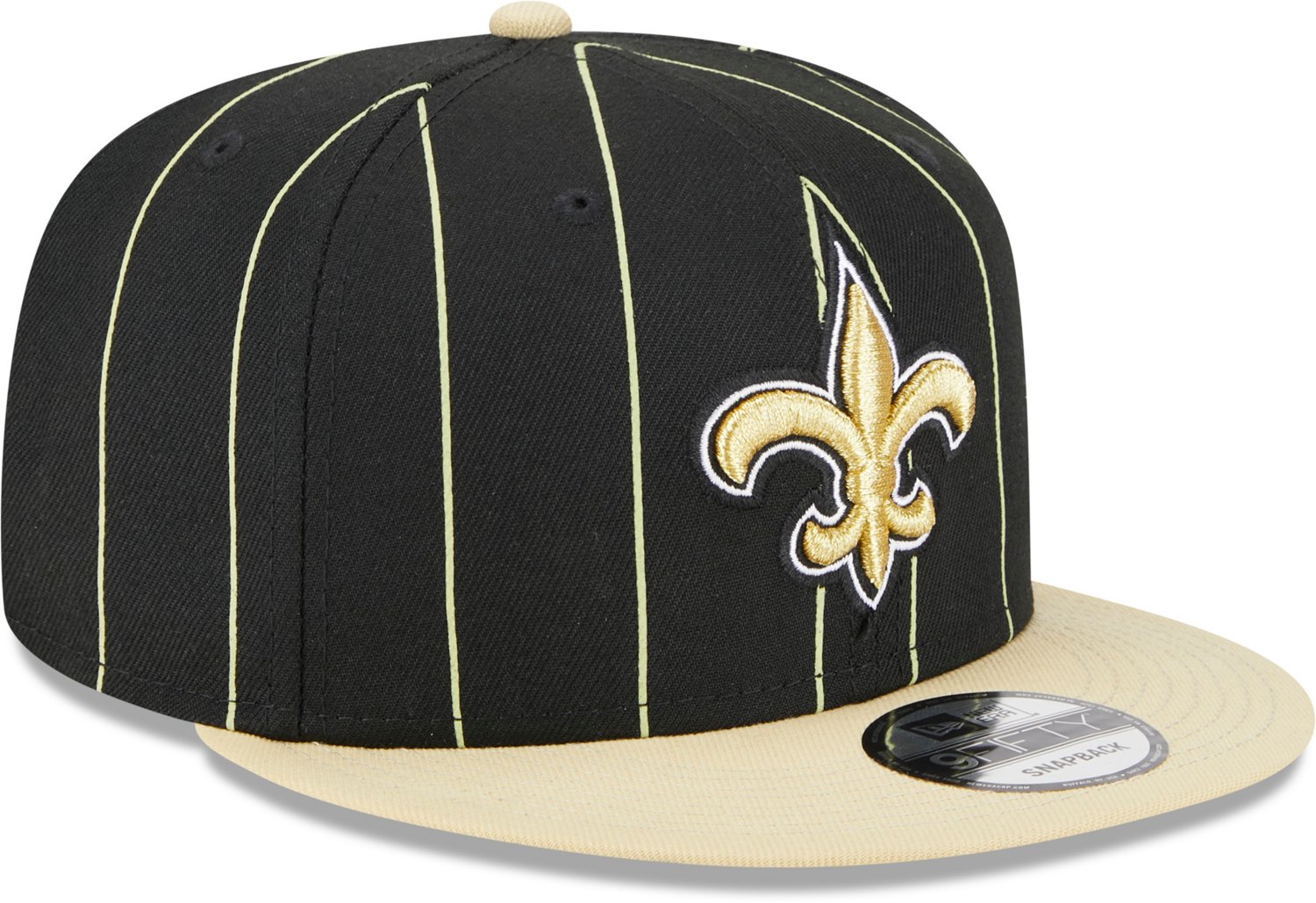 New Era Men's New Orleans Saints Vintage Snap 9FIFTY Cap - view number 3